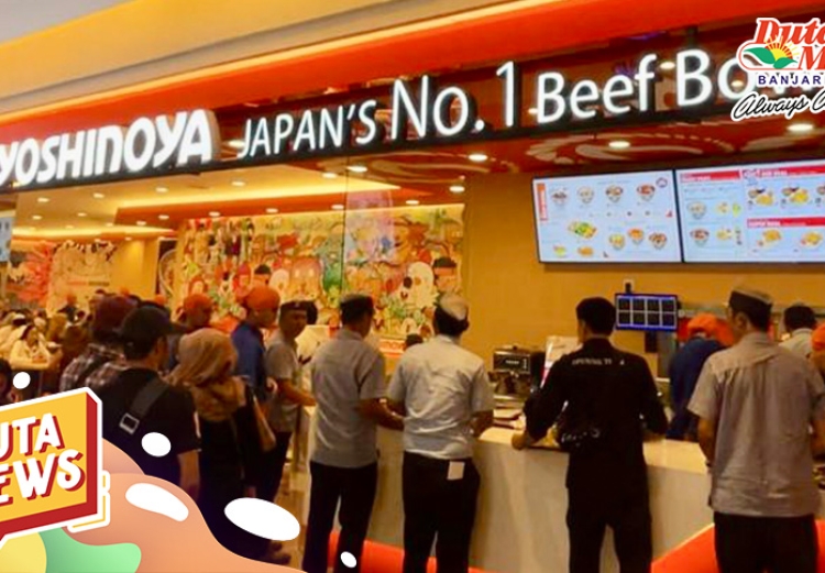 Yoshinoya Kini Hadir di Duta Mall Banjarmasin, Ada Promo Menarik Selama Masa Opening